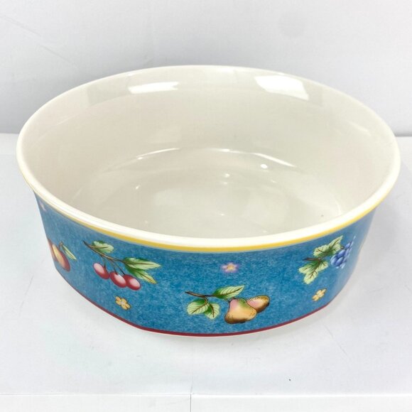 Villeroy & Boch 10" Porcelain Serving Bowl Large "Biella" Citta & Compagna EUC - Picture 1 of 7